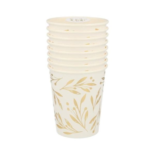 Vasos gold leaf