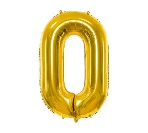 Foil balloon number del 0 al 9