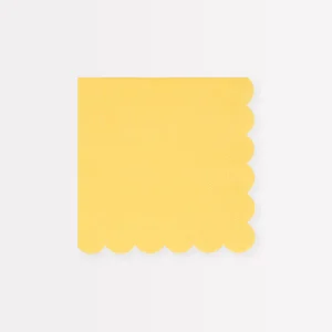 Lemon Sherbet Small Napkins