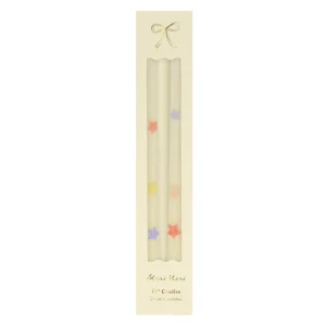 Mixed Star Taper Candles