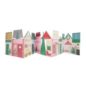 Christmas Street Concertina Advent Calendar
