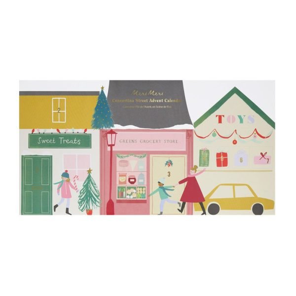 Christmas Street Concertina Advent Calendar - Imagen 3