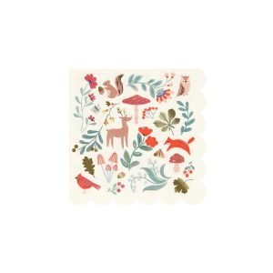 Winter Woodland Small Napkins