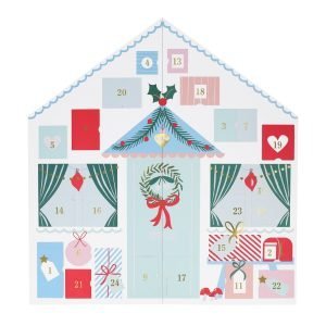 Santa´s Cabin Sticker Advent Calendar