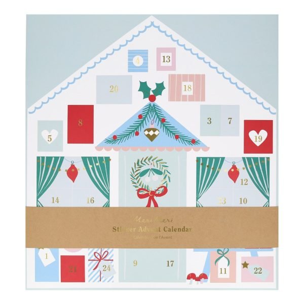 Santa´s Cabin Sticker Advent Calendar - Imagen 2