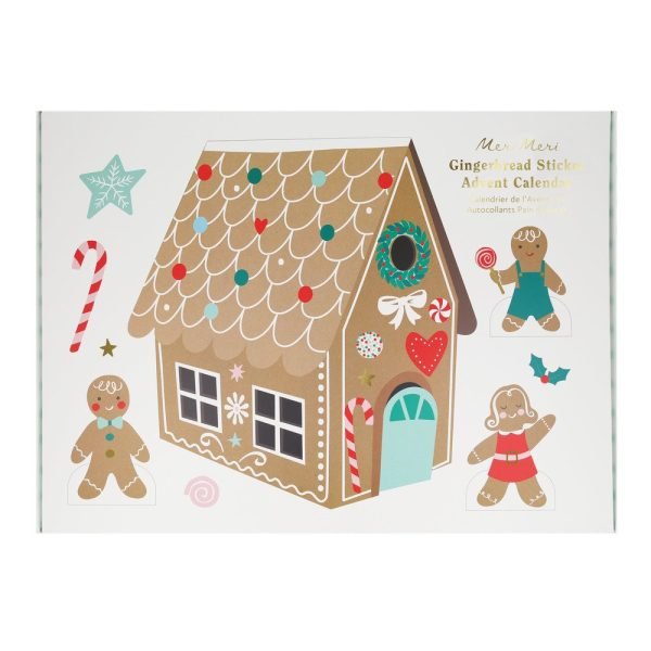 Gingerbread Sticker Advent Calendar - Imagen 5