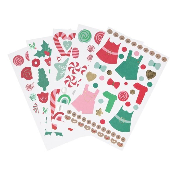 Gingerbread Sticker Advent Calendar - Imagen 4