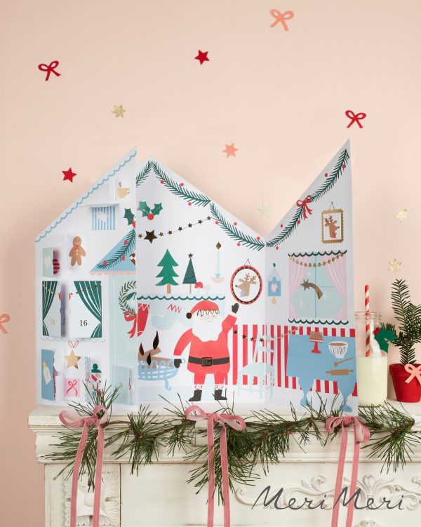 Santa´s Cabin Sticker Advent Calendar - Imagen 6