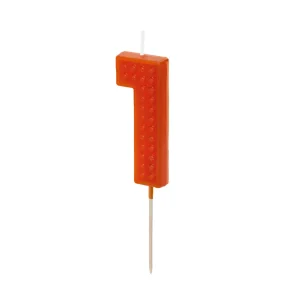 Birthday Number Block Candle