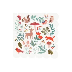 WINTER WOODLAND LARGE NAPKINS