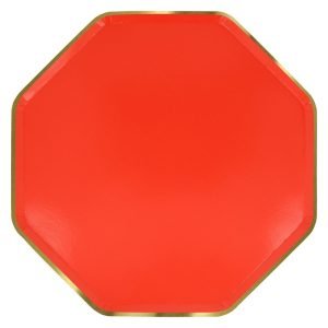 BERRY RED DINNER PLATES