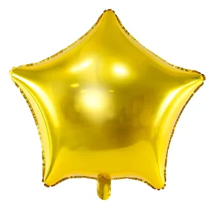 Foil balloon Star, 70cm, gold