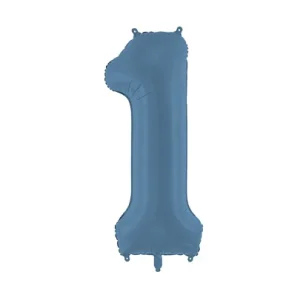 FOIL BALLOON NUMBER NAVY BLUE