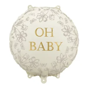 Balloon Disc Oh Baby, 35x35 cm