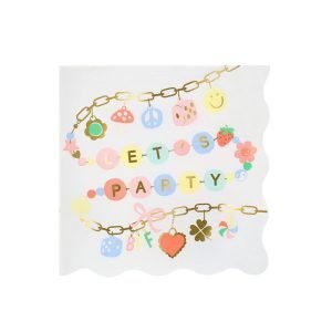 CHARM PARTY LARGE NAPKINS