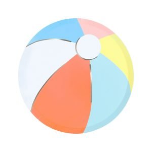 BEACH BALL SIDE PLATES