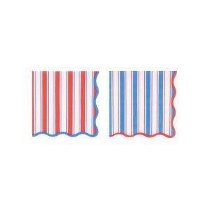 NAUTICAL STRIPED SMALL NAPKINS