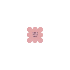 Good vibes only Stickers