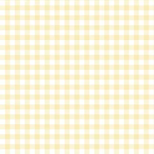 Square butter yellow gift wrapping paper